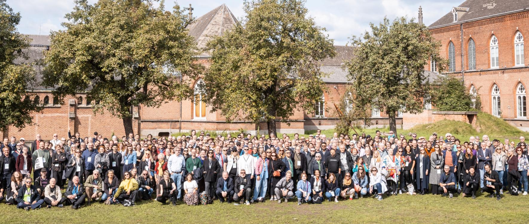 Group photo of the European Jazz Conference 2024